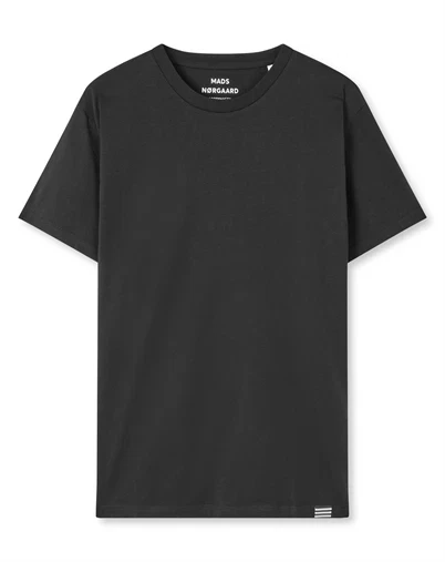 Mads Nørgaard - Fine Jersey Thor T-Shirt - Black 